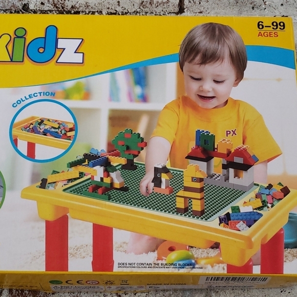 BURGKIDZ First Class Building Block Table - Picture 2 of 2